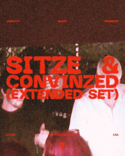 VERFLIXT MUSIC PRES. SITZE B2B CONVINZED (Extended Set) @CAFE SCHÖNE AUSSICHTEN